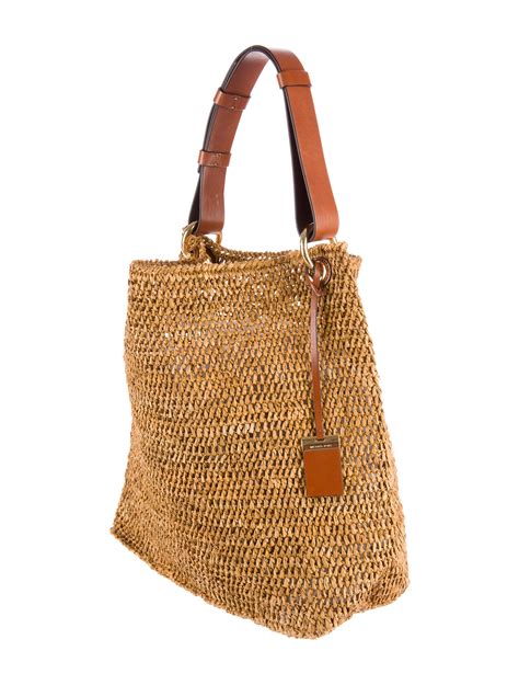 michael kors raffia handbag|Michael Kors raffia bag.